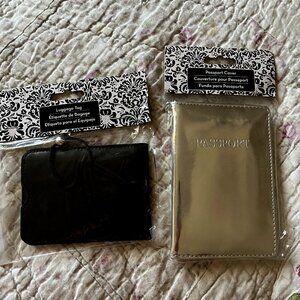 Luggage tag & Passport holder